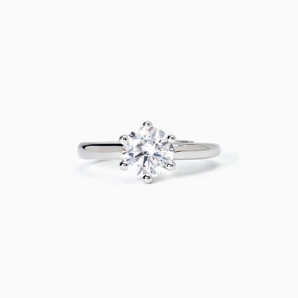 Anello solitario Mabina zircone brillante