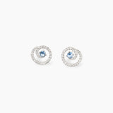 Orecchini a spirale con zirconi e acquamarina sintetica
SOGNI D'ORO 563952