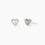 Orecchini a lobo in argento con cuore
VOILÀ 563979