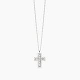 Girocollo in argento con croce in zirconi bianchi
SAVE THE QUEEN 553835