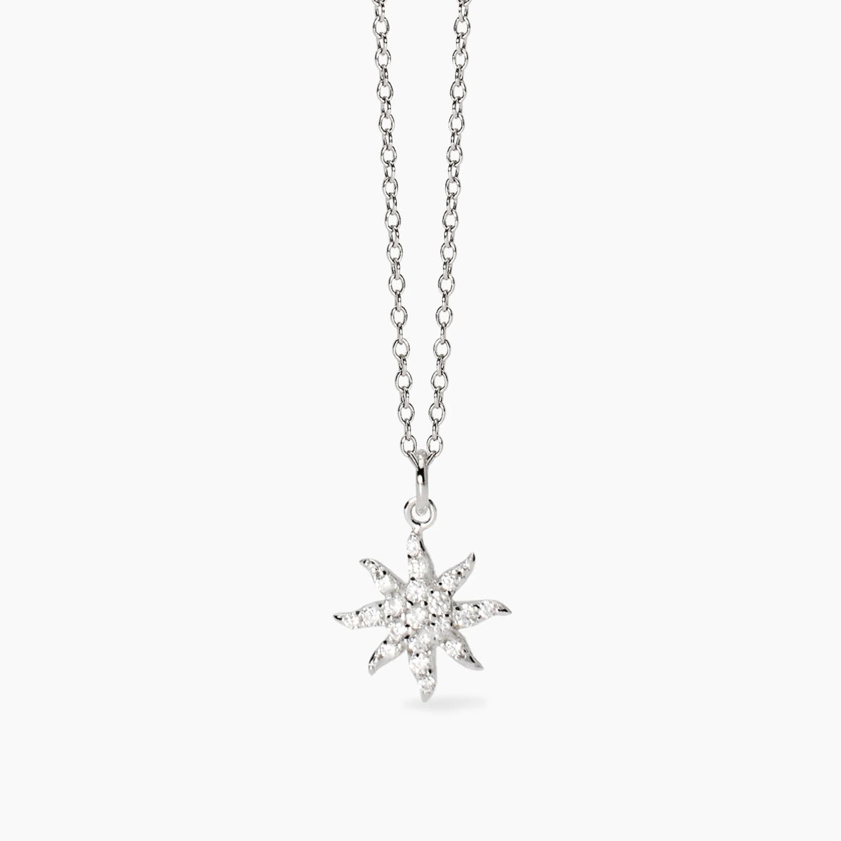 Girocollo in argento con ciondolo sole e zirconi
SPLENDIDA 553780