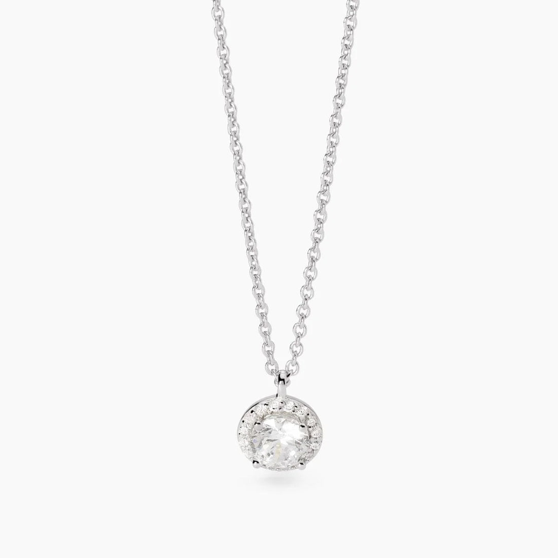 Girocollo in argento con punto luce di zirconi
REVIVAL 553715