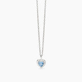 Girocollo in argento con cuore in acquamarina sintetica e zirconi
LOVE AFFAIR 553784