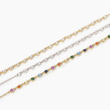 Girocollo in argento con zirconi punti luce
LONG NIGHT 553469