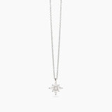Girocollo in argento con stella polare in zirconi
STELLA POLARE 553836