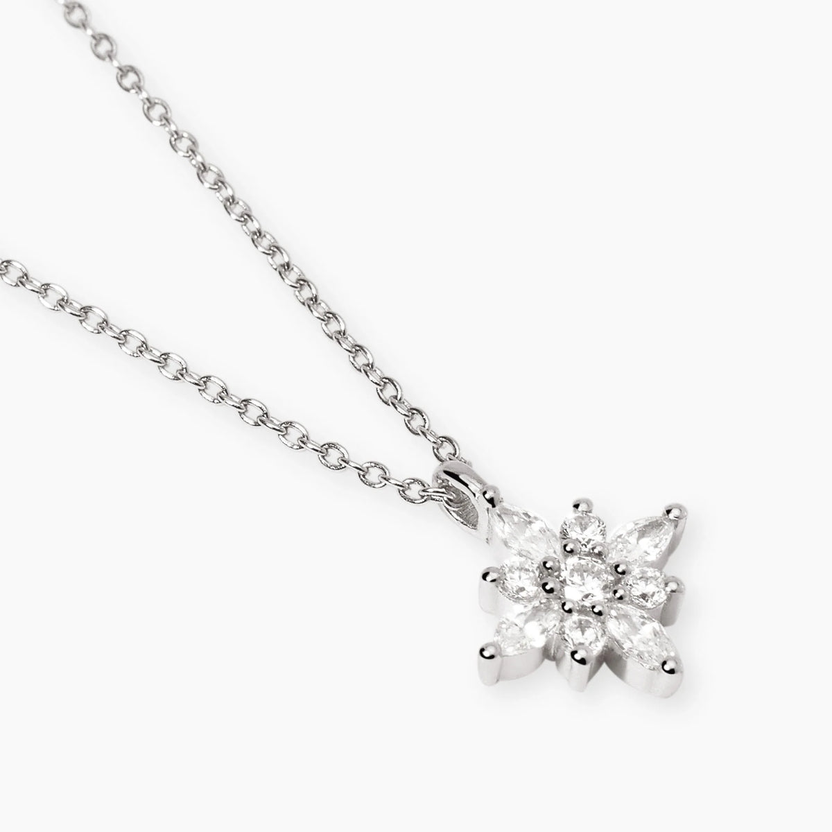 Girocollo in argento con stella polare in zirconi
STELLA POLARE 553836