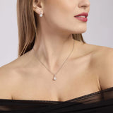 Girocollo in argento con amo e perla coltivata
SINFONIA 553701