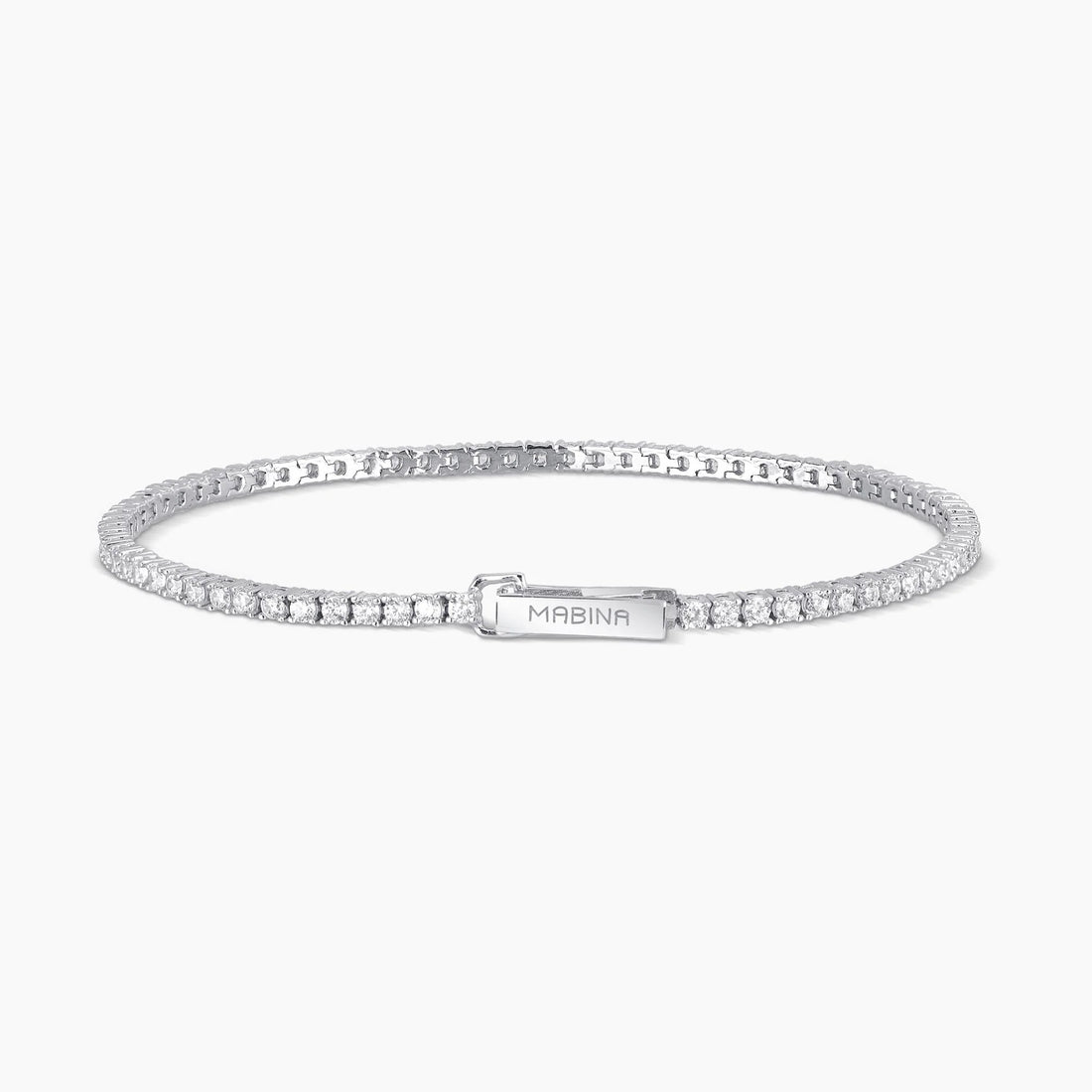 Bracciale tennis in argento con zirconi bianchi
TENNIS CLUB 533355-M