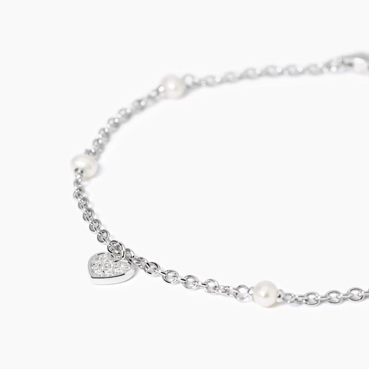 Bracciale in argento con perle coltivate e ciondolo cuore
VIVA LA VIDA 533998