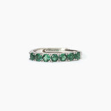 Anello da donna in argento con smeraldi sintetici
SOIRÉE 523386