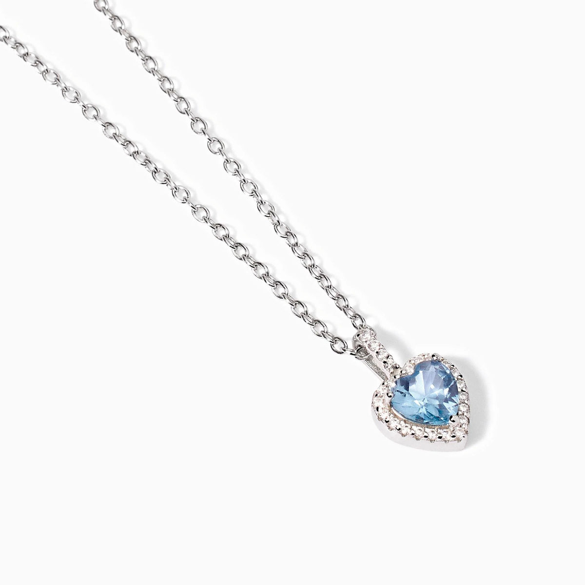 Girocollo da donna in argento con acquamarina sintetica a cuore
LOVE AFFAIR 553729