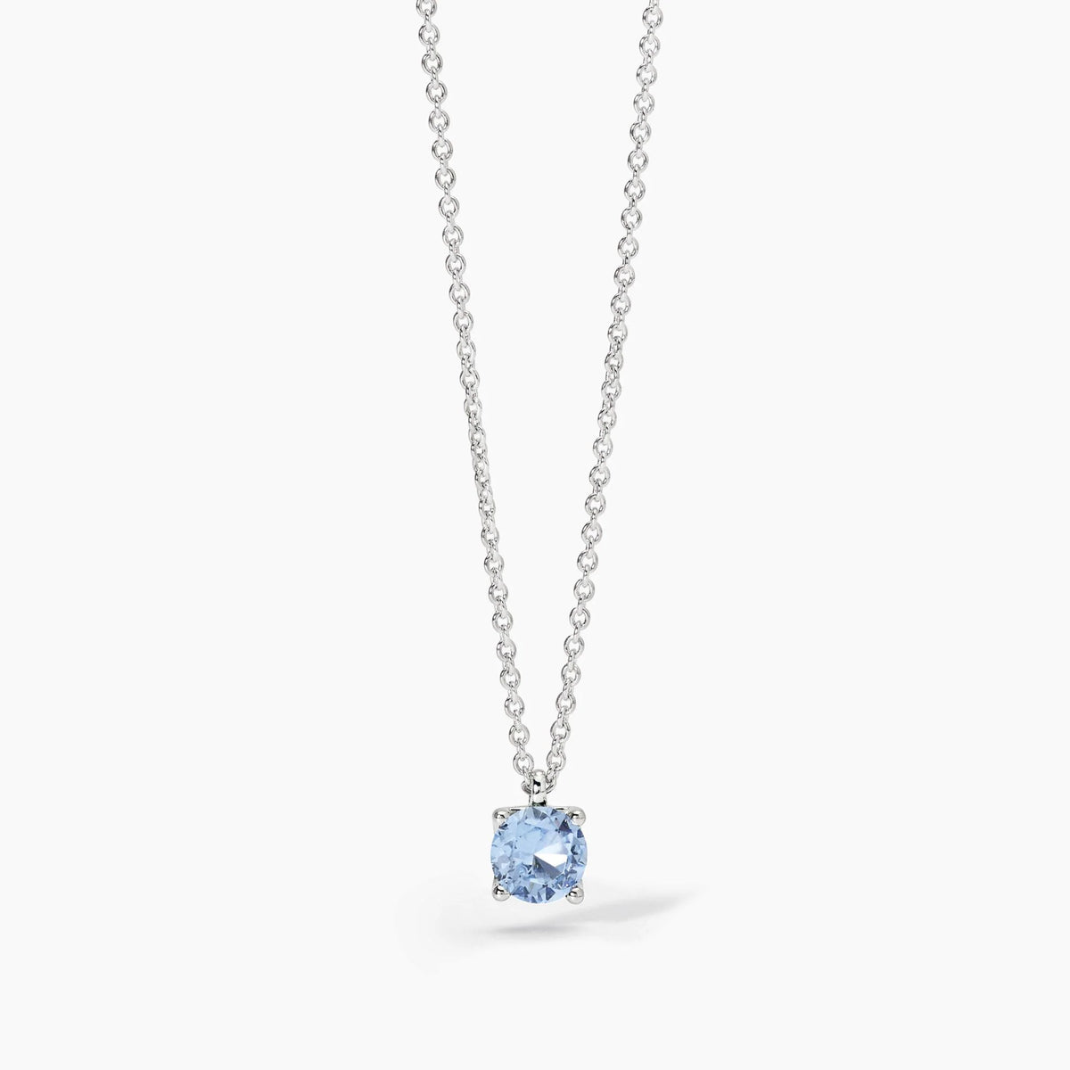 Girocollo in argento con acquamarina sintetica
SHINY 553672